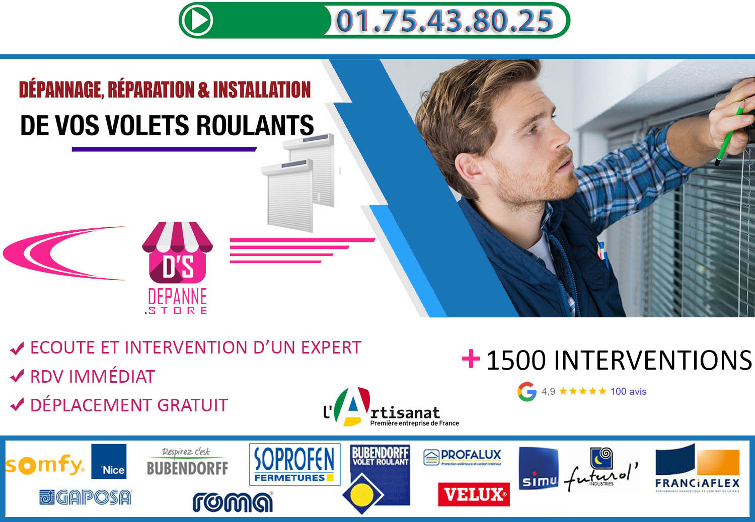 Depannage Volet Roulant Fontenay sous Bois